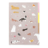 Midori A4 Folder | Happy Dogs