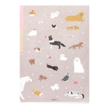 Midori A4 Folder | Happy Dogs