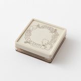 Pieczątka Midori Paintable Stamp Pre-inked Soft Color Brązowa | Posiłki