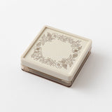 Pieczątka Midori Paintable Stamp Pre-inked Soft Color Brązowa | Kwiaty