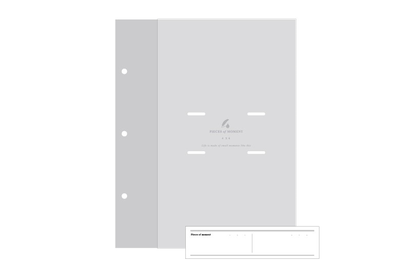 Wkład do segregatora ICONIC Memory Binder: Kieszonki na zdjęcia 4x6