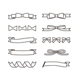 Pieczątka Midori Paintable Stamp | Wstążki