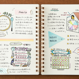 Pieczątka z tuszem Midori Paintable Stamp | Ptak