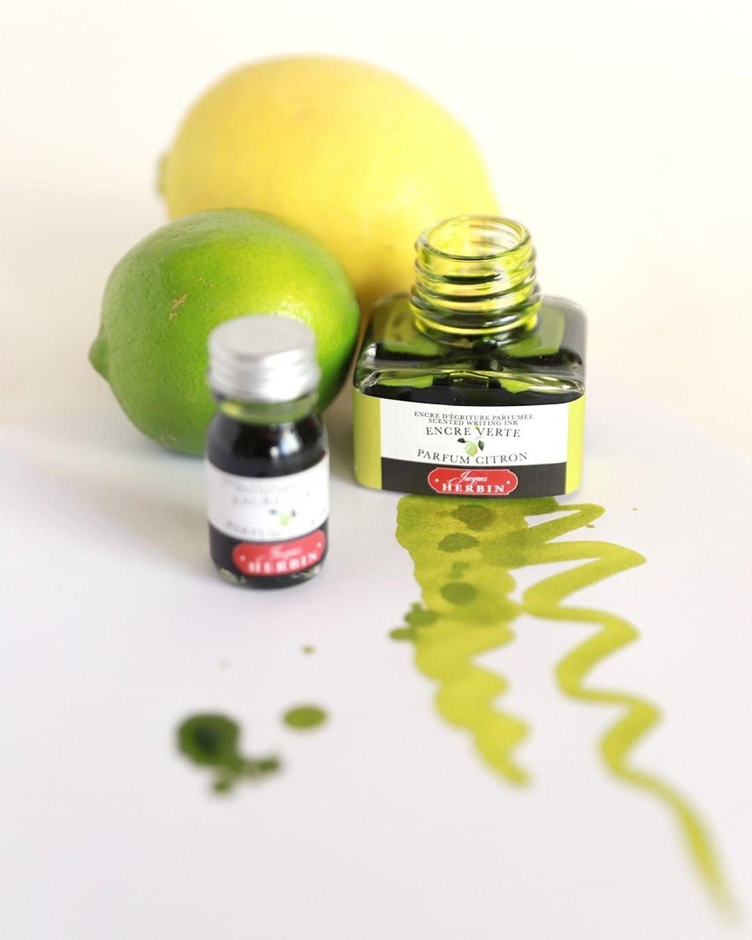 Atrament zapachowy J. Herbin 30 ml | Verte Citron