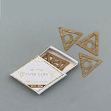 Bambusowe spinacze do papieru Yamama Bamboo Triangle