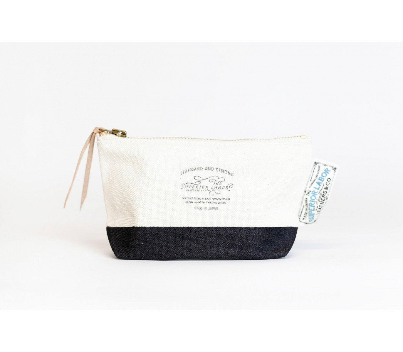 Etui The Superior Labor Cotton Canvas Pouch 02 | Czarne