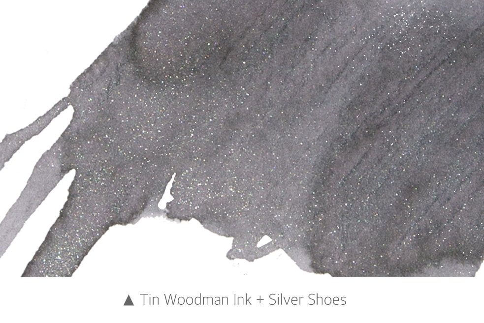 Płyn do atramentów Wearingeul Glitter Potion | Srebrne Trzewiczki