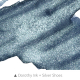 Płyn do atramentów Wearingeul Glitter Potion | Srebrne Trzewiczki