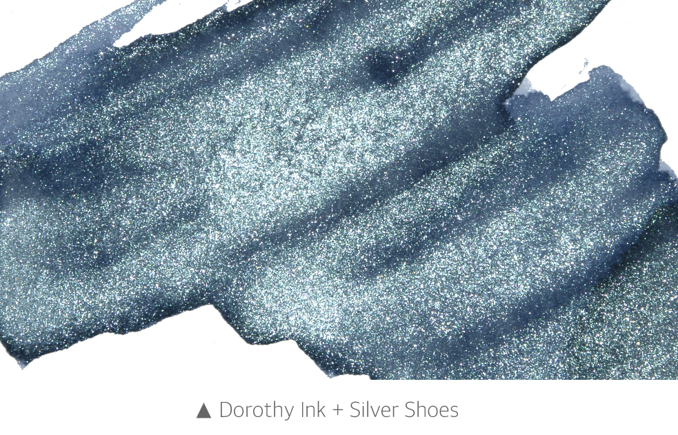 Płyn do atramentów Wearingeul Glitter Potion | Srebrne Trzewiczki