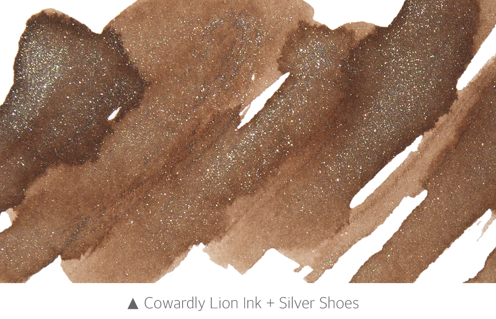 Płyn do atramentów Wearingeul Glitter Potion | Srebrne Trzewiczki