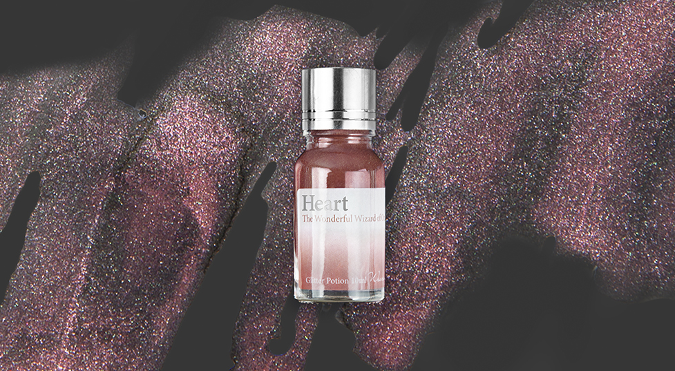 Płyn do atramentów Wearingeul Glitter Potion | Serce