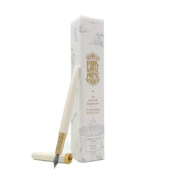 Pióro wieczne Ferris Wheel Press The Brush - Creme Glace White Satin