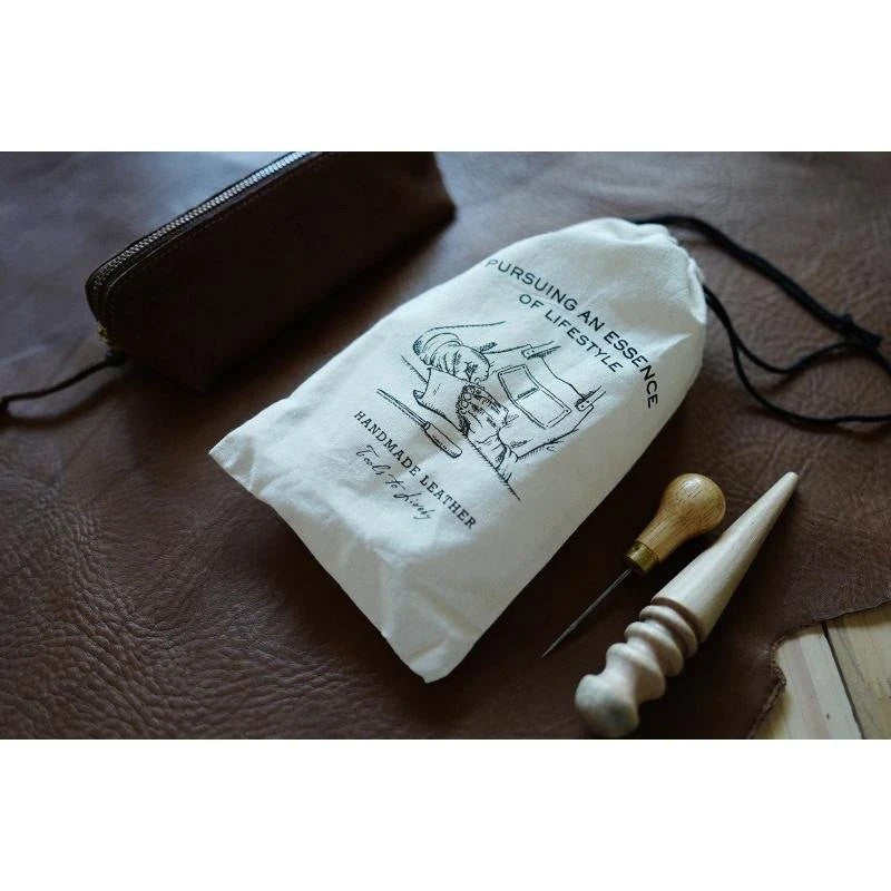 Skórzany piórnik Tools To Liveby L | Brązowy