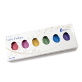 Kuretake Gansai Tambi Gem Colors Lot de 6 aquarelles