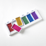 Farby akwarelowe Kuretake Gansai Tambi Gem Colors 6 sztuk