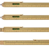 Długopis wielozadaniowy Troika Constructions | Antyczny Mosiądz