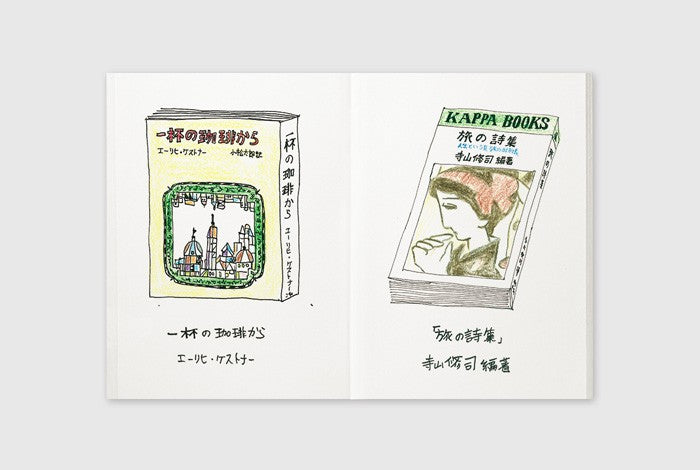 Wkład do Traveler's Notebook Passport Size 008 | Szkicownik