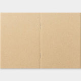 Wkład do Traveler's Notebook Passport Size 009 | Notes z papierem kraft