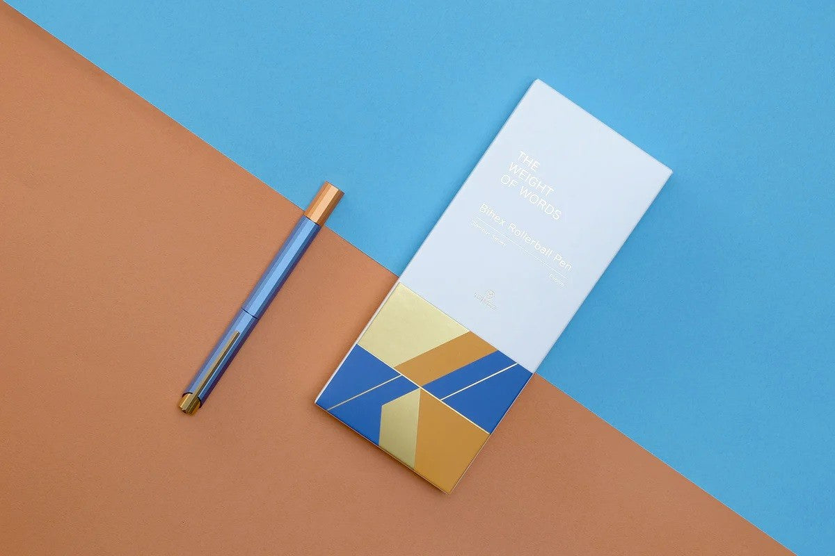 Pióro kulkowe Bihex ystudio Glamour | Niebieski Gin