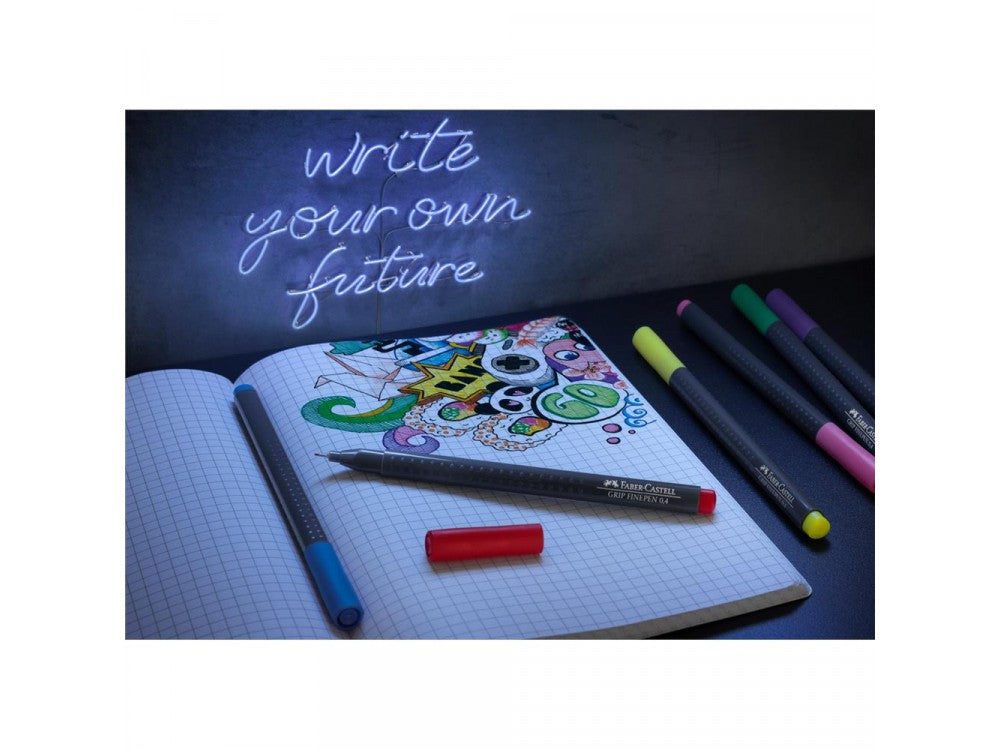Zestaw cienkopisów Grip Finepen - Faber-Castell - 30 kolorów