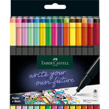 Zestaw cienkopisów Grip Finepen - Faber-Castell - 30 kolorów