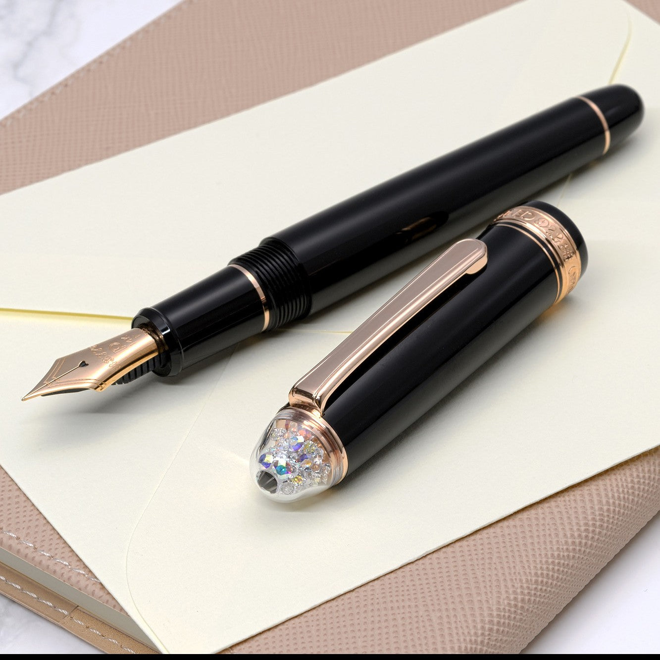 Pióro wieczne Platinum Century 3776 Shape of a Heart - Edycja Limitowana