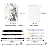 Zestaw do malowania Kuretake Zig Historic Art Collection | Johannes Vermeer ,,Dziewczyna z perłą"