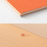 Papier listowy Giving a Color Midori A5 | Brązowy