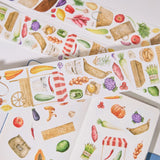 Taśma Washi Pre-Cut | Letni targ