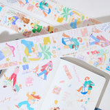 Pre-Cut Washi Tape | Dopamine Days