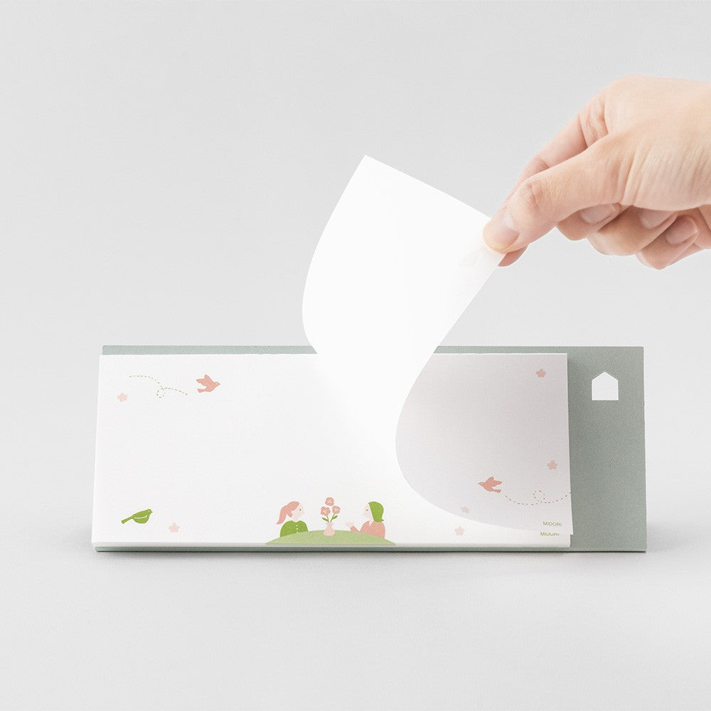 Notes na biurko Poziomy | Wiadomość