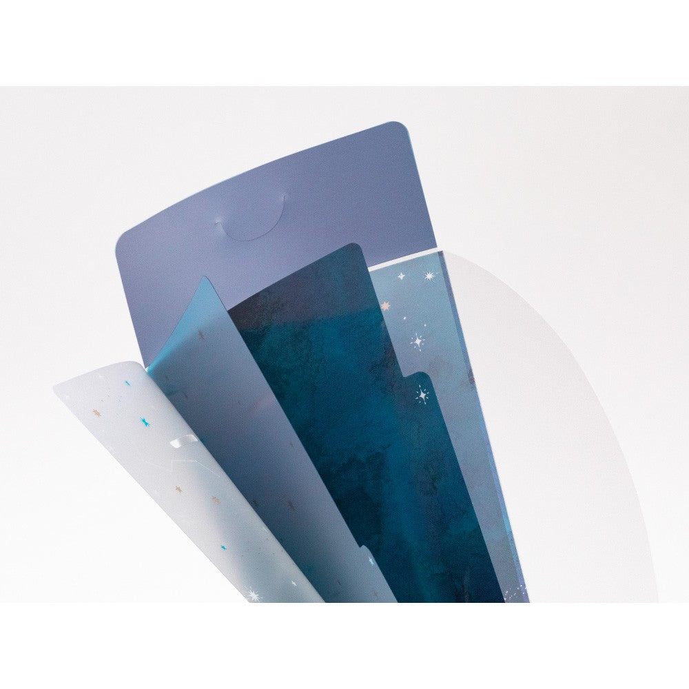 Folder z klapką Midori A5 | Gwieździste Niebo