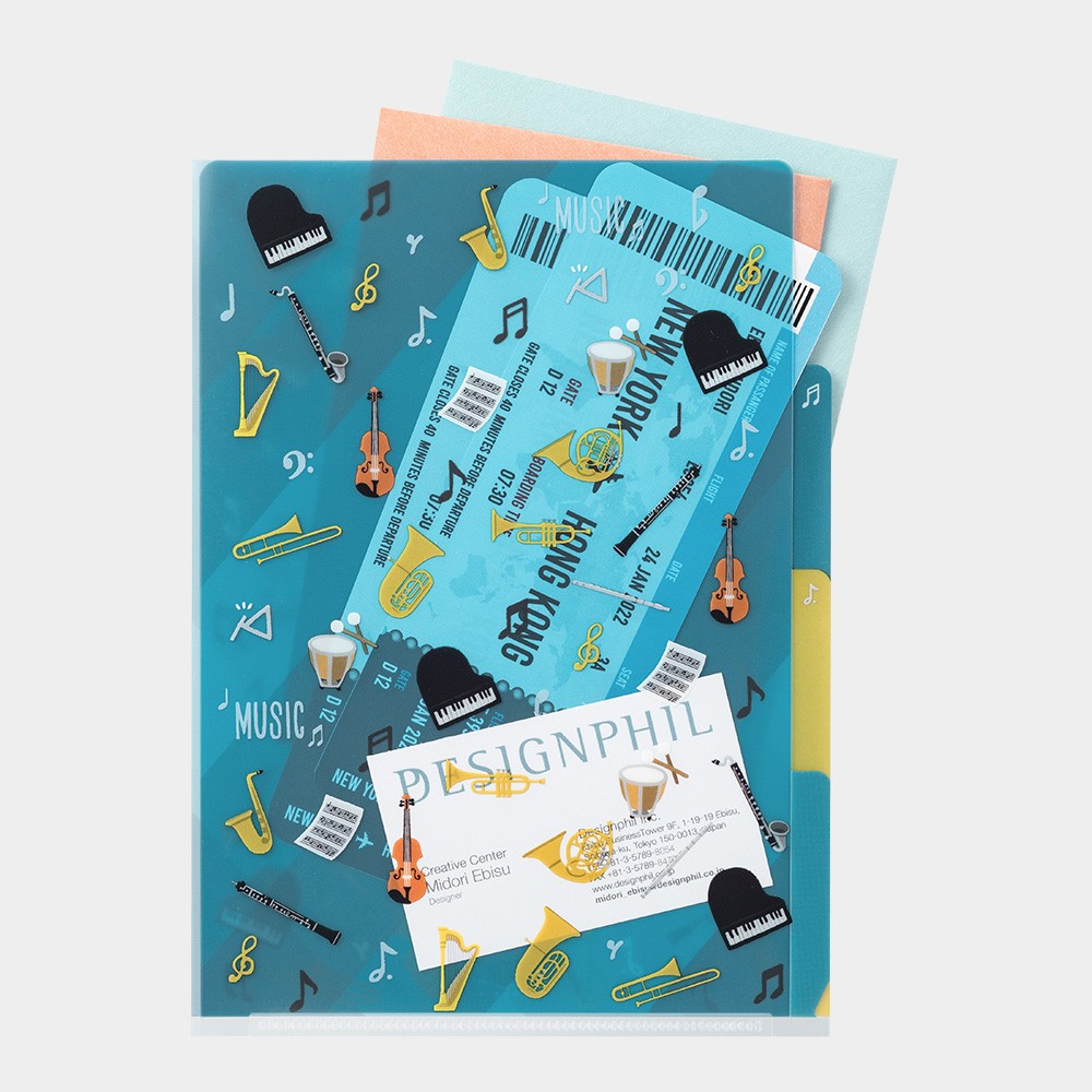 Folder Midori A5 | Instrumenty Muzyczne