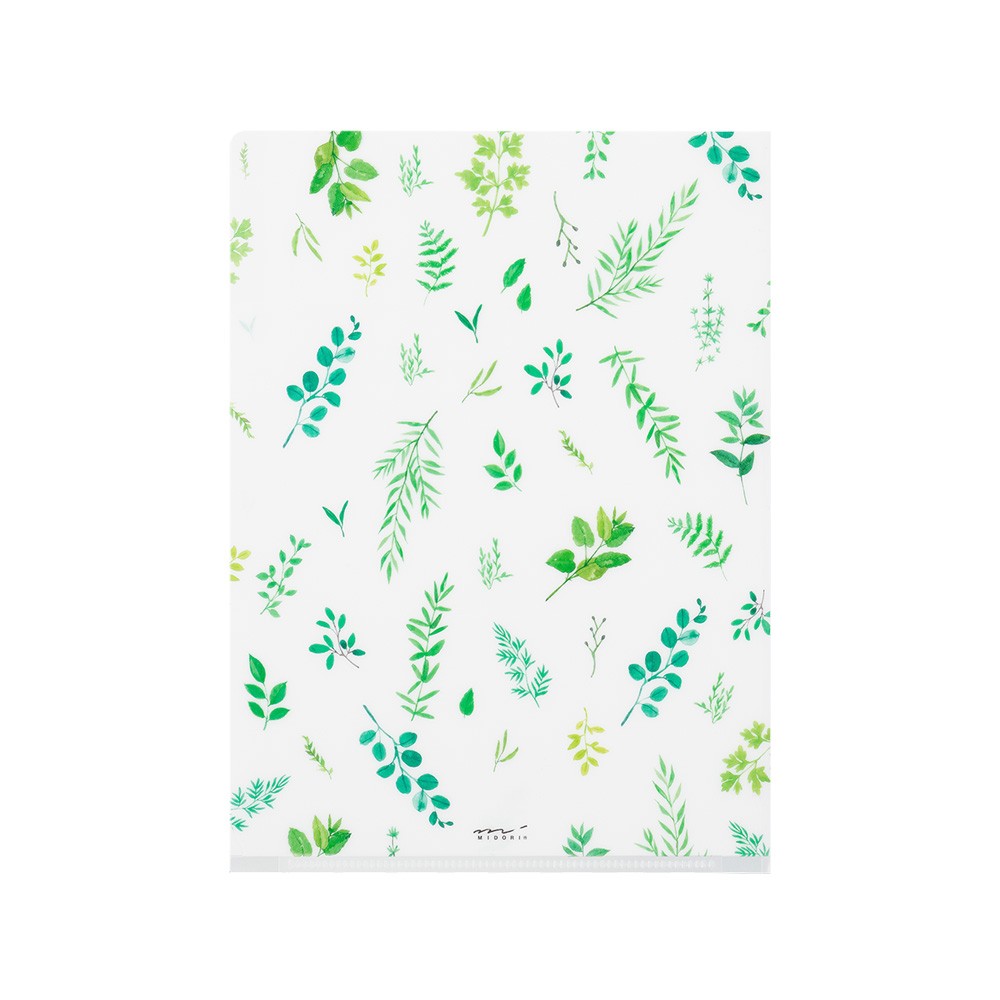 Folder Midori A5 | Liście