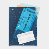 Folder Midori A5 | Gwieździste Niebo