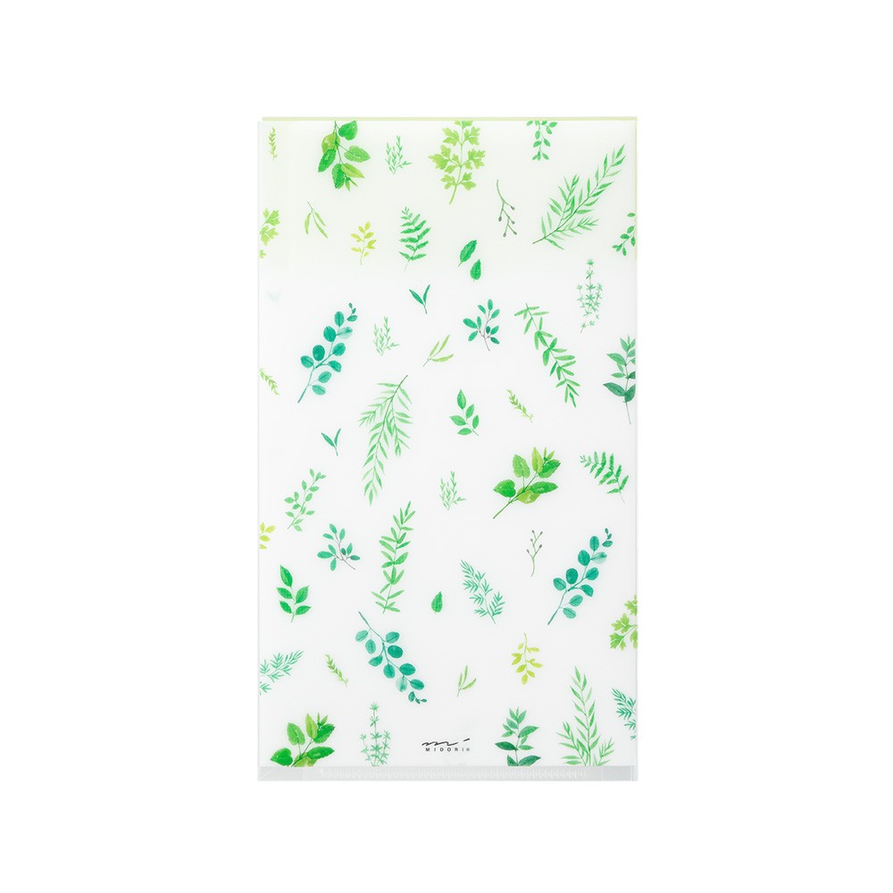 Folder z klapką Midori A5 | Liście