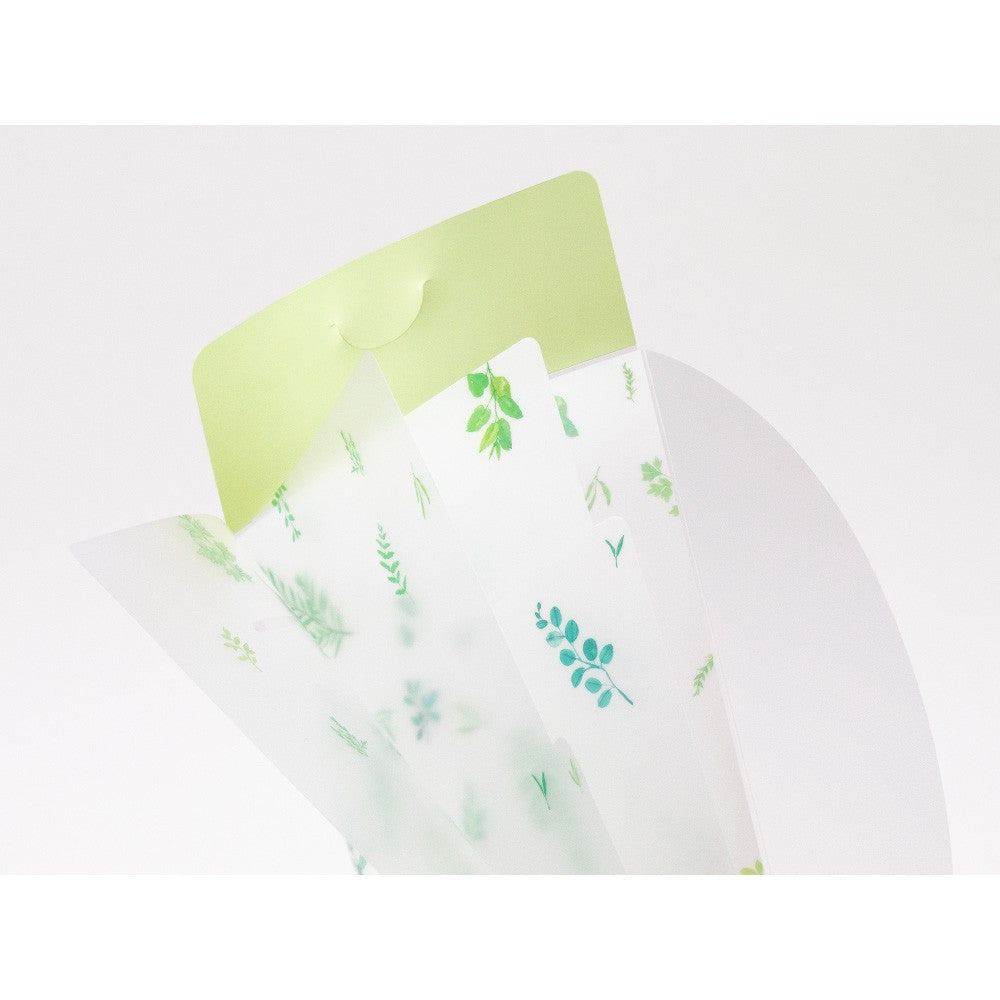 Folder z klapką Midori A5 | Liście