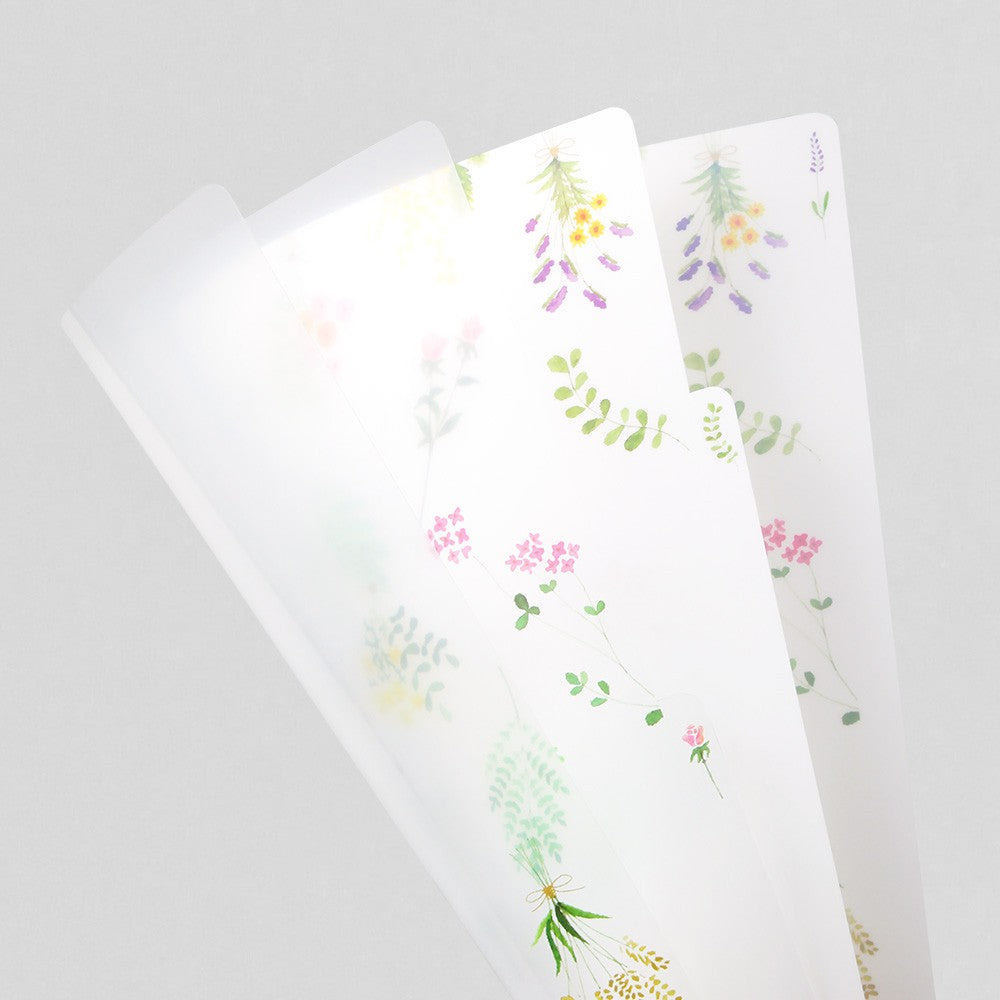 Folder Midori A5 | Suszone kwiaty