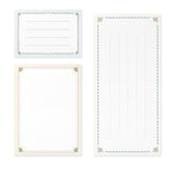Zestaw karteczek Midori Message Pad | Ramki
