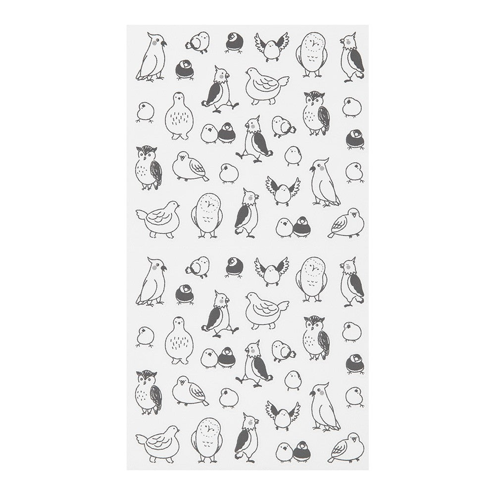 Naklejki Midori Sticker Collection Chat | Ptaki