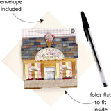 Kartka Okolicznościowa Santoro Pop-up Places | Kawiarnia ,,U Kraba"