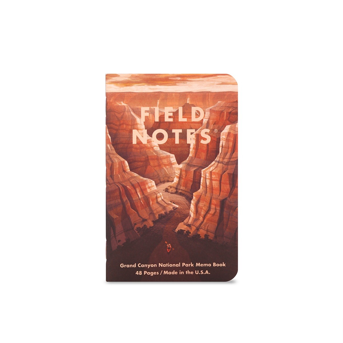 Notesy Field Notes Parki Narodowe Stanów Zjednoczonych 3 szt. w kratkę