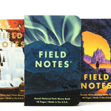 Notesy Field Notes Parki Narodowe Stanów Zjednoczonych 3 szt. w kratkę