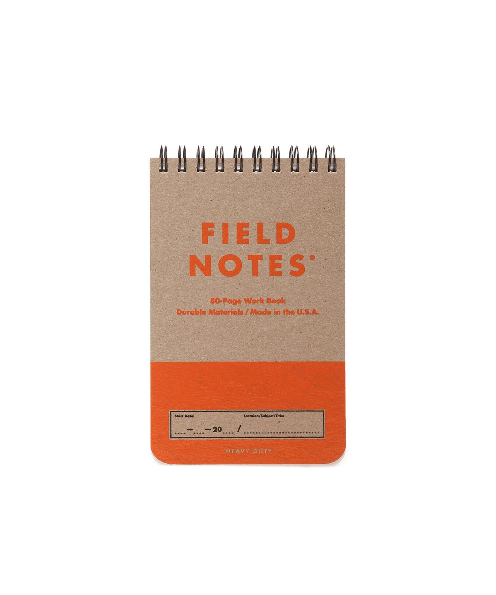 Notatniki Field Notes Heavy Duty 2 szt. w linię i kratkę
