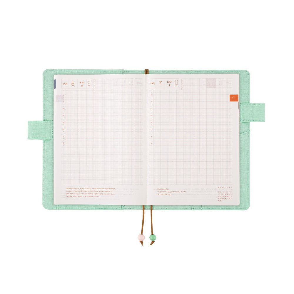 Okładka na kalendarz Hobonichi Techo A6 | Eri Shimatsuka: Hedelmäpuu