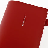 Skórzana Okładka na Kalendarz 5-letni Hobonichi A5 Large Czerwona