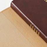 Skórzana Okładka na Kalendarz 5-letni Hobonichi Large A5 Naturalna