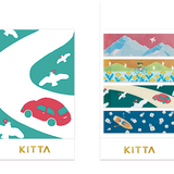 Naklejki indeksujące Hitotoki Kitta Clear | Krajobraz