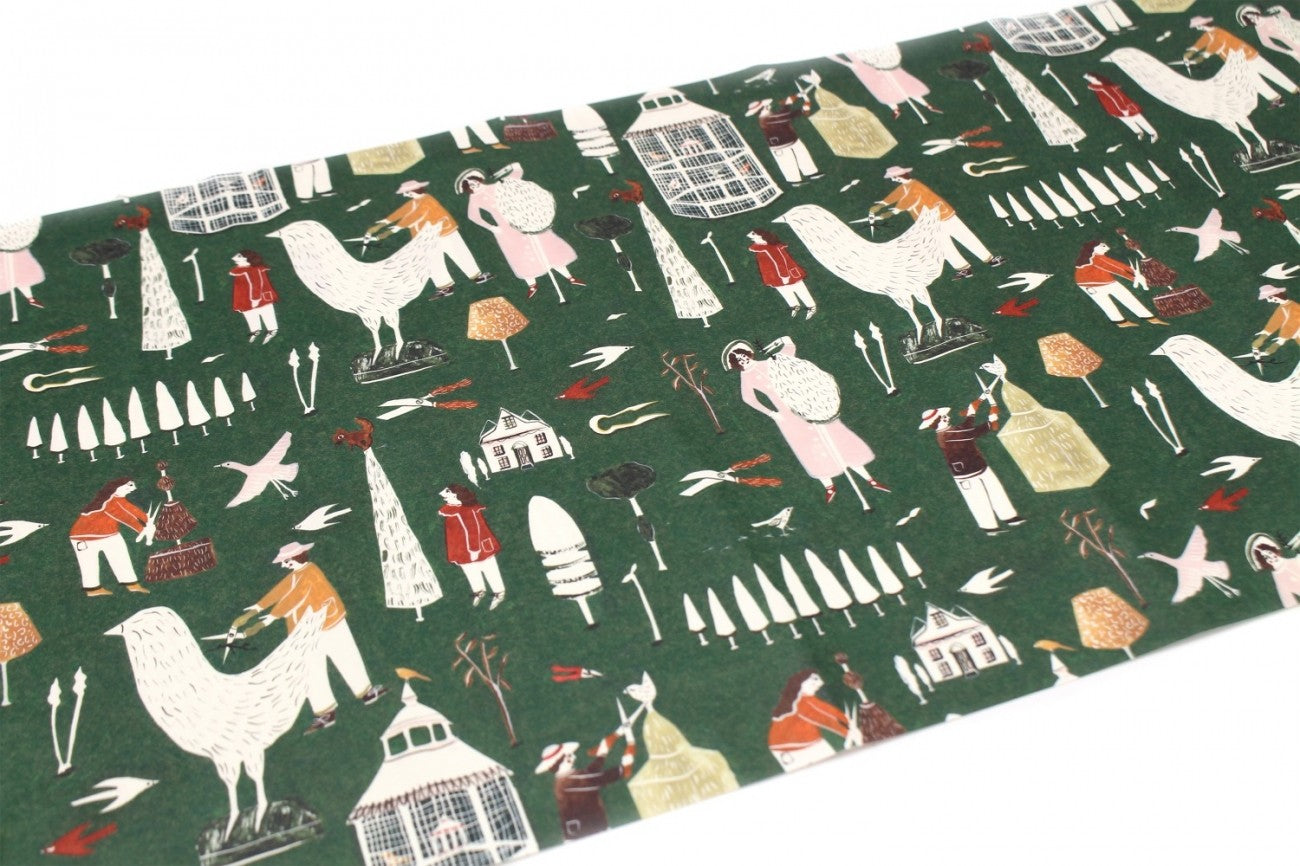 Taśma washi MT Remake Polly Fern Ogród z Topiarami