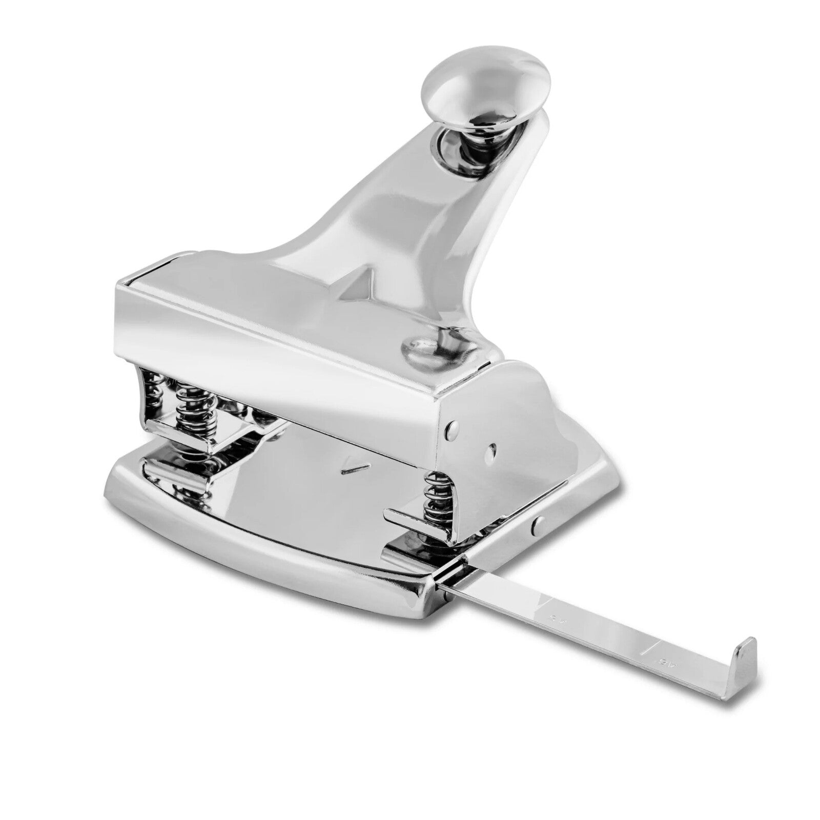 Metalowy dziurkacz Kornet & Hahn Srebrny chromowany